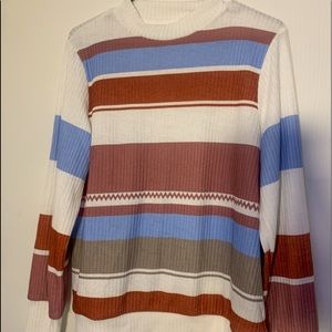 Multi colored sweater